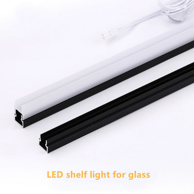 แสงกระจกกระจกชั้นเดียวที่ติดอยู่บนพื้นที่ที่ทันสมัย แสงกระจกชั้น Led ขาวอบอุ่น