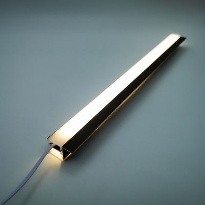 การติดตั้งง่าย ติดผนัง อลูมิเนียม LED แสงตู้ด้วยสายไฟ 200CM
