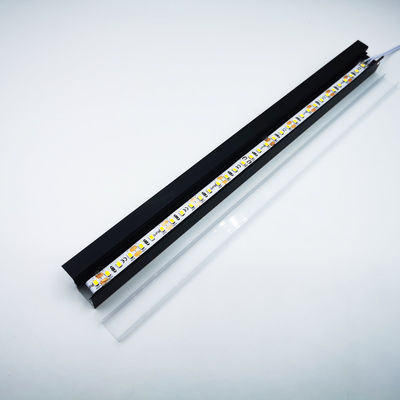 3500K อัลลูมิเนียมสีขาวอบอุ่น LED แสงตู้สําหรับโชว์