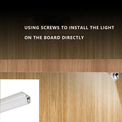 LED ภายใต้ แสงตู้แบตเตอรี่ Dimmable โมเดิร์น 3500K LED แสงตู้สําหรับห้องครัว Wardrobe