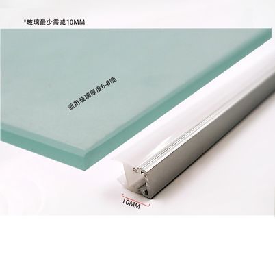 แสงจอ LED ชั้นแก้วเดียว มีการหมอบสีขาวอบอุ่นและอุณหภูมิสี 3500K