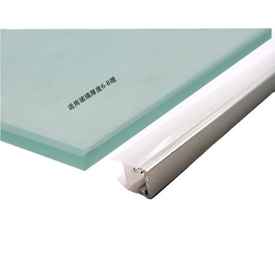 LED โมเดิร์น อลูมิเนียม แสงชั้นแก้วเดียว พร้อมแสงธรรมชาติสีขาวอบอุ่น