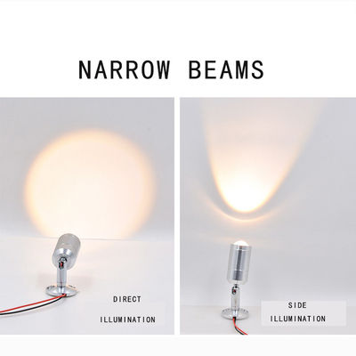 ไฟฉายเพดาน LED 3W โมเดิร์น 3000K-6000K อลูมิเนียม 80Ra อายุ 30 000 ชั่วโมง