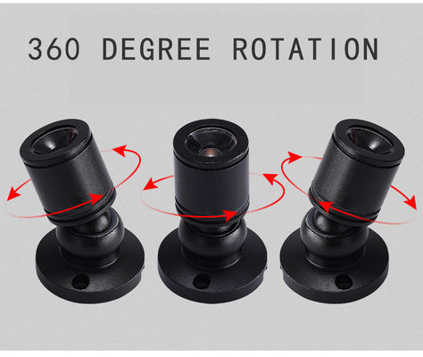 ไฟสปอต LED 3W ที่ทันสมัยที่มีอุณหภูมิสีปรับได้