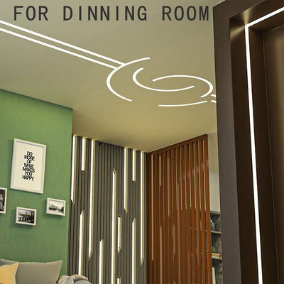 ZS Single Glass Shelf ซิลิโคน LED Strip Light พร้อมเซ็นเซอร์การเคลื่อนไหว