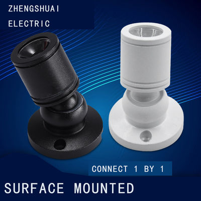 ZS-1001 อัลลูมิเนียมโมเดิร์น 3W IP44 LED มินิ สปอต ไลท์ ด้วย 3000K / 4000K / 6000K 80CRI
