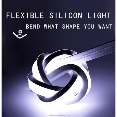 1000lm DC 12V IP55 สีซิลิโคน Led Strip Light สําหรับการตกแต่งภายในและภายนอก