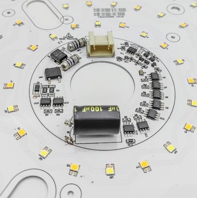 220mm ปรับความสว่าง LED วงกลม แทนไฟเพดาน 120v อลูมิเนียม PCB BOARD วงจร PCBA สําหรับไฟเพดาน