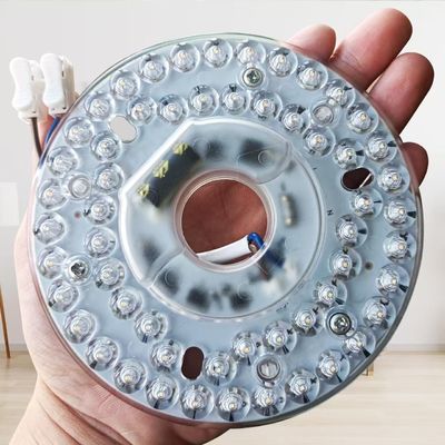 Dia125mm Round Pcb Board 4.9' 'LED Retrofit Light Kit 22W สี 3CCT 3000K/4500K/6000K CRI90 สําหรับเพดานแฟน แสงสํารองแผ่น PCB เพดานแสง LED Retrofit Kit120V 2200LM