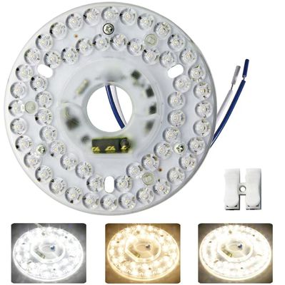 Dia125mm Round Pcb Board 4.9' 'LED Retrofit Light Kit 22W สี 3000K/4500K/6000K CRI90 สําหรับไฟลมเพดาน เปลี่ยนแผ่น PCB, เพดานไฟ LED Retrofit Kit,120V 2200LM