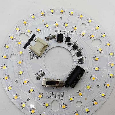 Dia125mm 4.9inch 24W LED Ceiling Fan Light Kit Retrofit คิทเปลี่ยนไฟเพดาน 5CCT 3000K 3500K 4000K 5000K 6000K ปรับได้ 12W 18W 24W สวิตช์, 2800LM 120V ETL 2 4 วัตต์