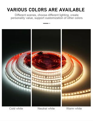Ed 2835 Smd 120leds Running Lamp Bar Smart Led Strip Light Tape DC24V 10m ปิดไฟลมกระแสไฟ