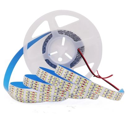 2835LED Strip Light 360LED/m 3 Row 12V IP20 IP65 แสงสตรีปแบบยืดหยุ่น 16 มม ความกว้าง 45W 3528LED Strip Light