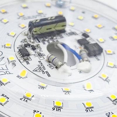 15W 100MM LED ไฟเครื่องสําหรับห้องรับประทานอาหาร 120V ผนังลมเพดาน Kit Retrofit ด้วย DOB โมดูล LED ลมเพดาน แปลงแสง