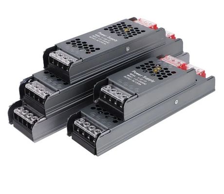 อุปกรณ์ประกอบไฟฟ้า ultra thin and slim 12V/24V 60W 100W 150W LED Driver Switching Power Supply สําหรับ Led Strip Light Tin Box อุปกรณ์ประกอบไฟฟ้า