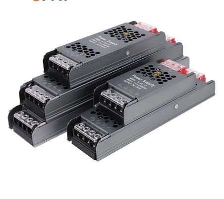 อุปกรณ์ประกอบไฟฟ้า ultra thin and slim 12V/24V 60W 100W 150W LED Driver Switching Power Supply สําหรับ Led Strip Light Tin Box อุปกรณ์ประกอบไฟฟ้า