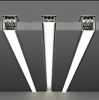 โปรไฟลอลูมิเนียม anodizing สําหรับ LED Strips Plaster-ใน LED อลูมิเนียมช่อง