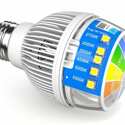 หลอดไฟ LED สำหรับเปลี่ยนพัดลมเพดานที่ได้รับการรับรอง Energy Star 1200 ลูเมน