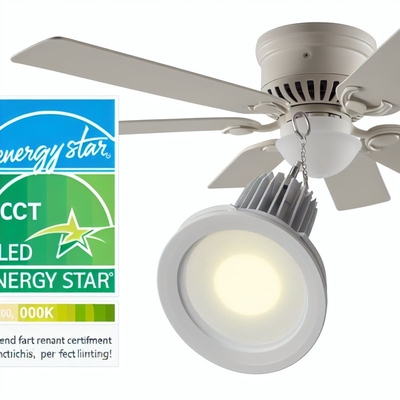หลอดไฟ LED สำหรับพัดลมเพดานที่ได้รับการรับรอง Energy Star 3000K