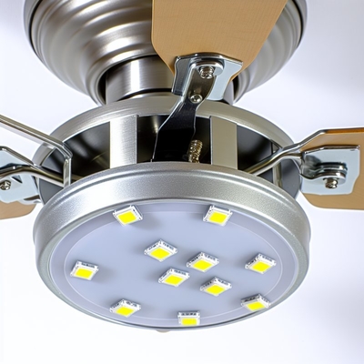 หลอดไฟพัดลมเพดาน LED 2835SMD - PCB อะลูมิเนียม, วอร์มไวท์ 3000K
