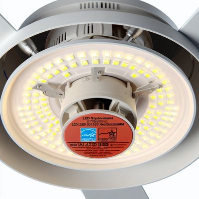 Dia135mm หลอดไฟพัดลมเพดาน LED 2835SMD สำหรับเปลี่ยน - ได้รับการรับรอง Energy Star