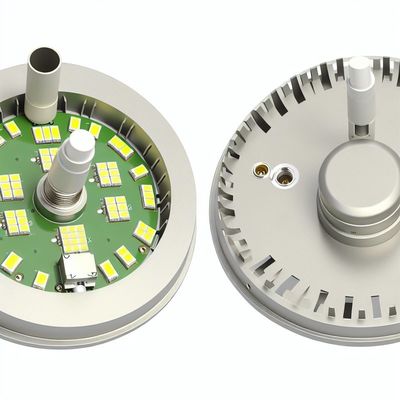 อลูมิเนียม PCB 3000K LED แทนแสงสําหรับลมเพดาน Dia135mm