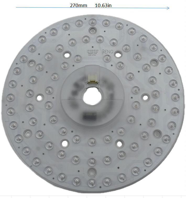 10.63" 270 มิลลิเมตร วงกลม LED แสงเพดาน แทน 120v เพดานแฟนหลอด FCC ETL CB CE LVD EMC ใบรับรอง