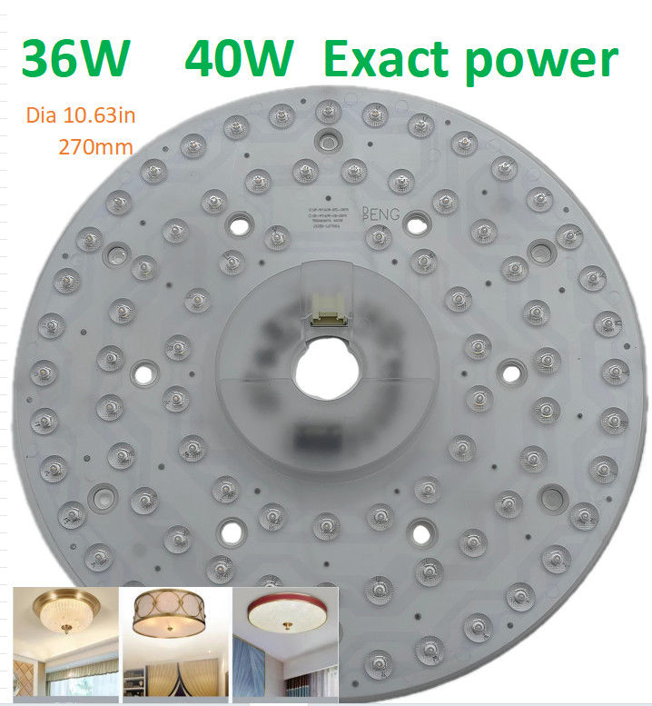 10.63" 270 มิลลิเมตร LED วงกลม แปลงแสงเพดาน 120v LED ชุดแสงสําหรับเพดานที่มีใบรับรอง FCC,ETL,CB,CE,LVD,EMC
