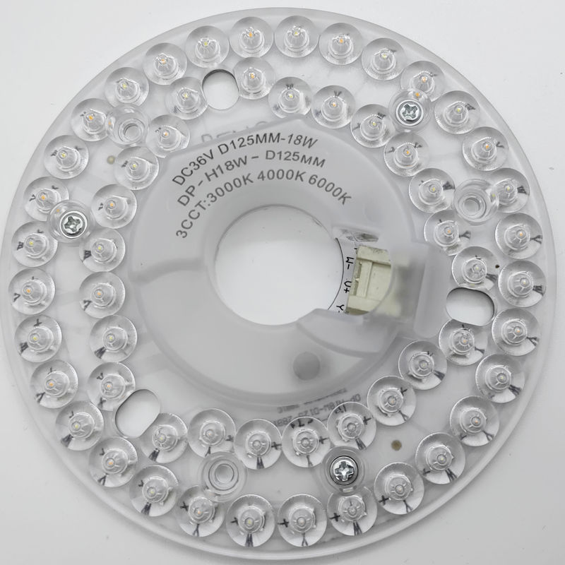 แผ่น PCB อลูมิเนียม แฟนไฟ 9 18 22 25 32 48 วัตต์ LED DOB โมดูล เพดาน แฟนไฟ แทน