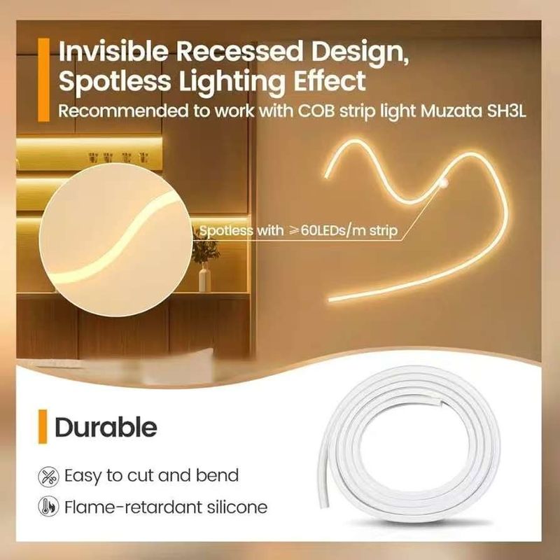 DIY การตกแต่ง Rgb Neon Strip Light Tubes Custom 12v 24v SFFlexible Neon Strip Light สําหรับการตกแต่งวันหยุด ซิลิโคน IP67 กันน้ํา กลางแจ้ง Neon Light