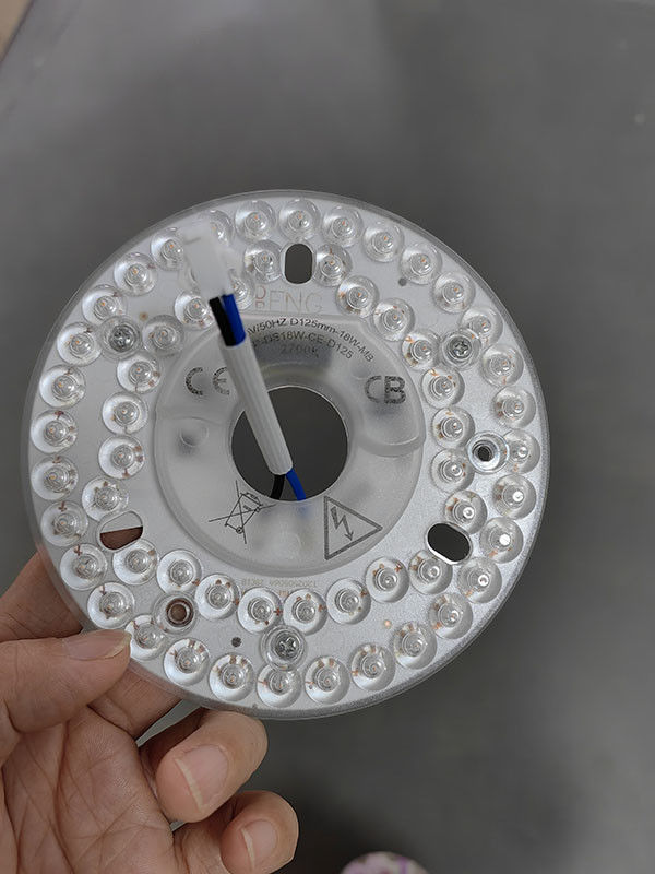 แปลงไฟพัดลมเพดาน LED: ผลิตภัณฑ์ใหม่: dia125mm สีเดียว 2700K, การรับรอง CE ROHS ERP