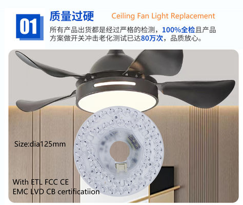 Dia125mm 120V 18W ETL แผนผัดเพดานจดจําหน่าย แผนผัดเพดาน LED แผนผัดเพดาน
