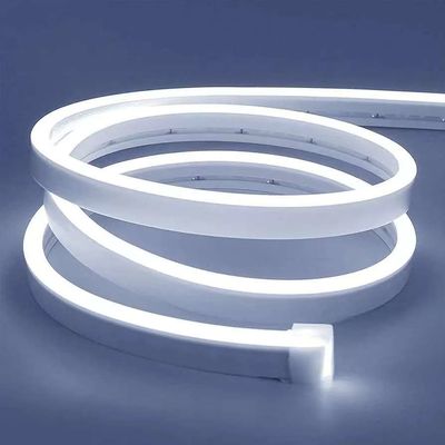 ไฟสตรีป LED ขาว 16.4ft/5m Neon Light Strip 12V Flex กันน้ํา Neon LED Strip ซิลิโคน LED Neon สายไฟสําหรับห้องครัว ห้องนอน ประดับภายในภายนอก เครื่องปรับไฟ ไม่รวม