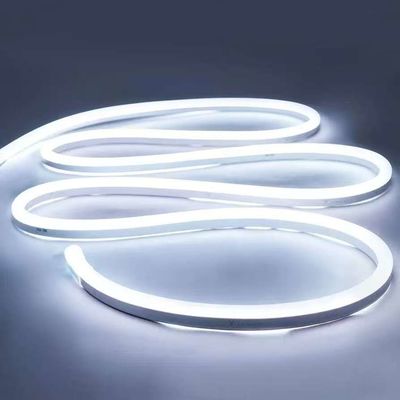 16.5FT / 5 เมตร ซิลิโคนไร้คราบ LED ระบบช่องหล่อยืดหยุ่นที่ซึมลงด้วยท่อสีขาวสีนม Cover Track กว้างสําหรับ 12 มม กันน้ํา LED Strip Light