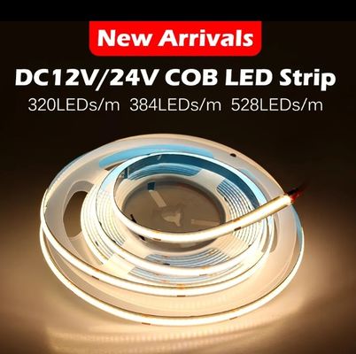 COB สเตรป ไลท์ รถ LED สเตรป ไลท์ 320led 384led 480led 528led 768leds RGB COB Led สเตรป ไลท์ สําหรับโปรไฟลอลูมิเนียม