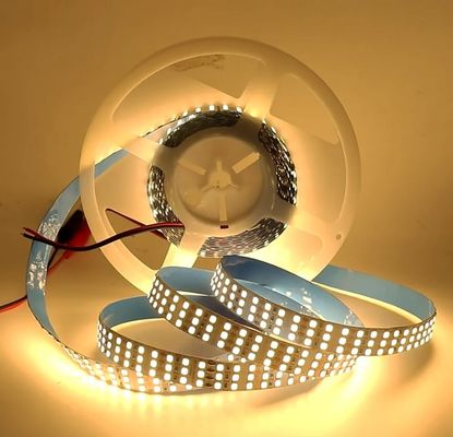 2835LED Strip Light 360LED/m 3 Row 12V IP20 IP65 แสงสตรีปแบบยืดหยุ่น 16 มม ความกว้าง 45W 3528LED Strip Light