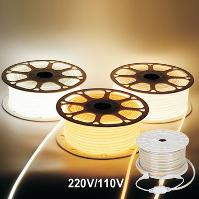 โลเตจสูง 110V 220V ภายในภายนอก กันน้ํา IP65 LED Cob Strip Lights สําหรับศูนย์การค้า